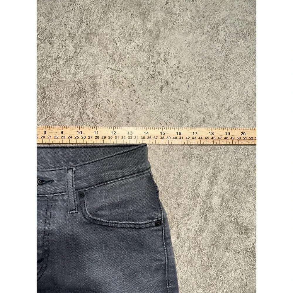 Levis 511 Jeans Men 29x30 Gray Slim Fit Straight Leg Distressed Stretch Denim‎